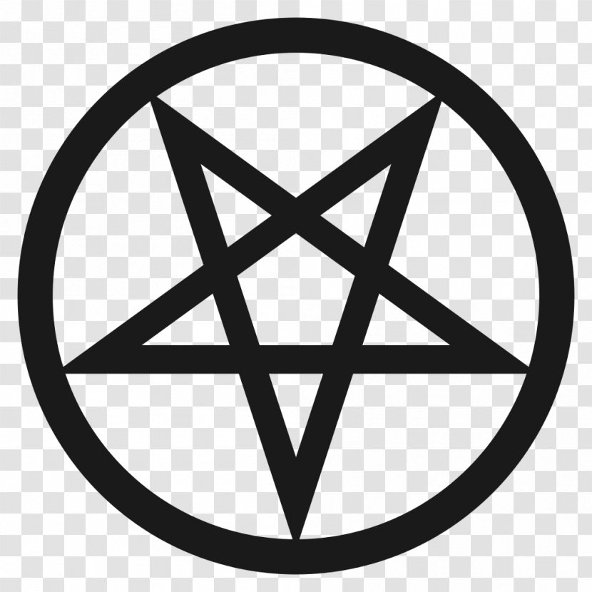 Pentagram Pentacle Satanism Symbol Baphomet - Monochrome Photography - Judaism Transparent PNG