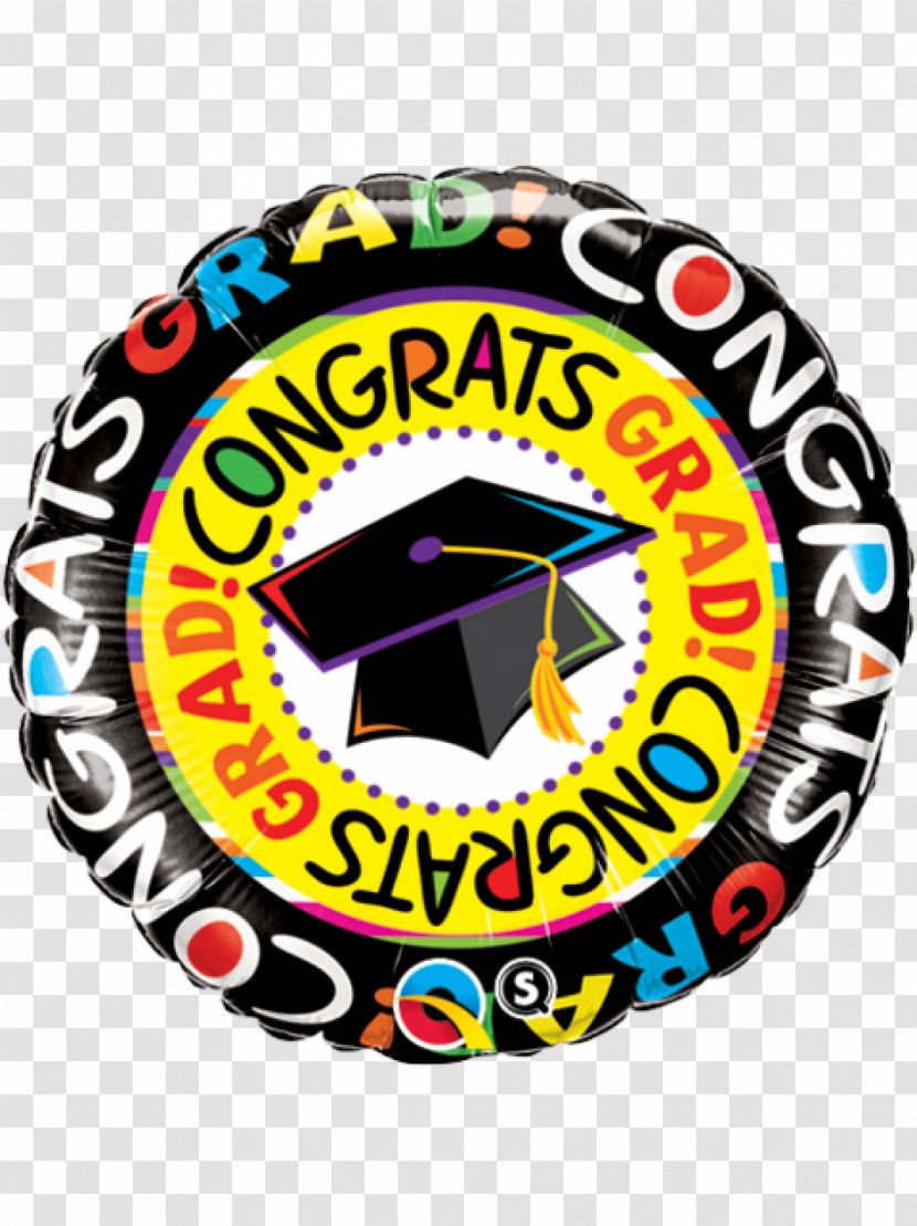 Graduation Ceremony Mylar Balloon Diploma Gift - Congrats Grads Transparent PNG