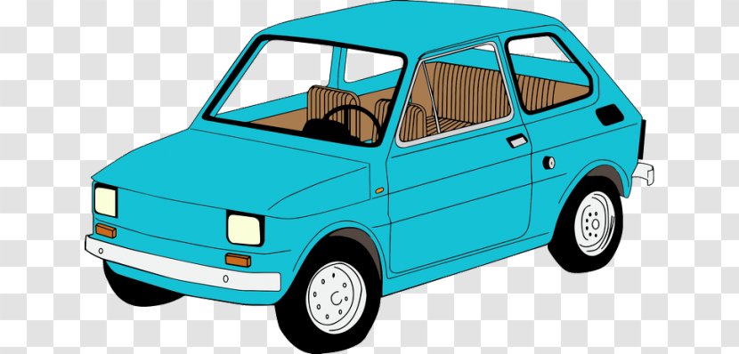 Fiat 126 Polski Car Automobiles - Compact Van Transparent PNG