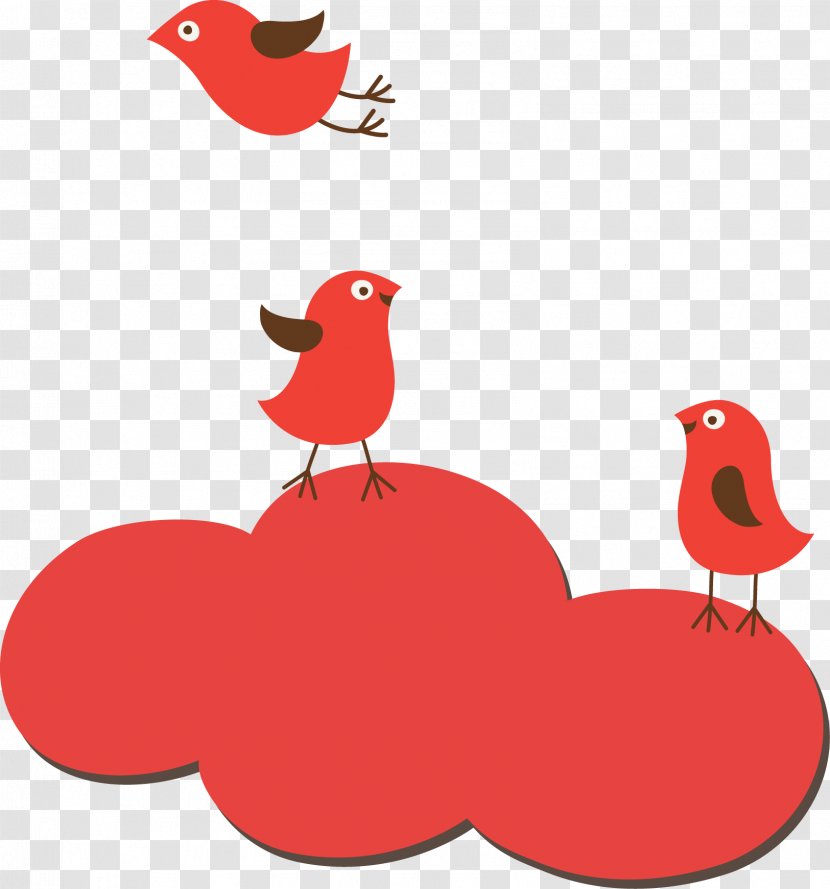 Bird Clip Art - Chicken - Clouds Creative Transparent PNG