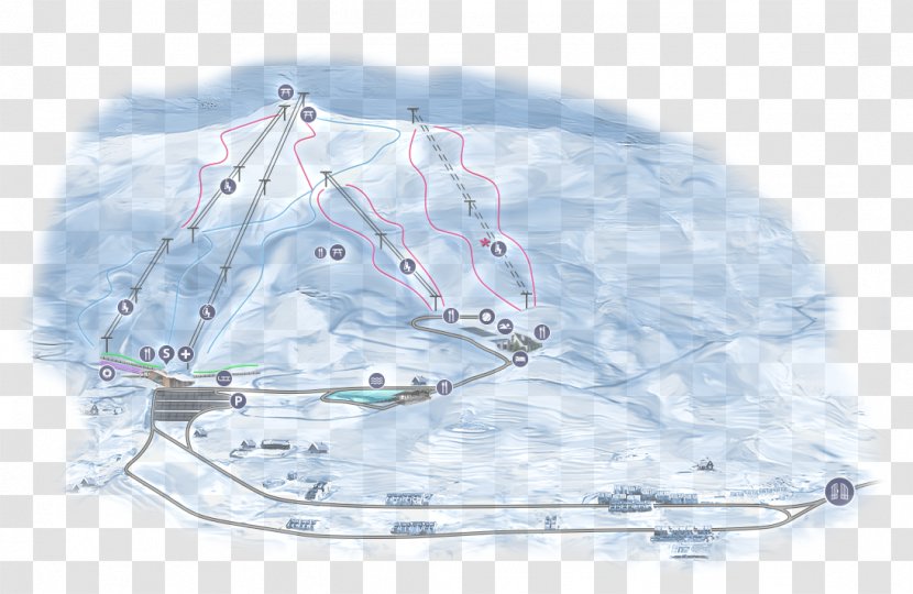 Carezza Ski San Pellegrino Pass Skiing In Lebanon Resort - Map Transparent PNG