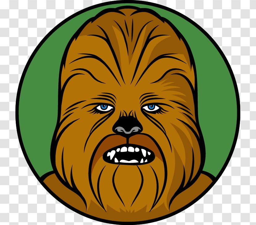 Chewbacca Yoda Luke Skywalker Clone Wars Han Solo - Star Transparent PNG