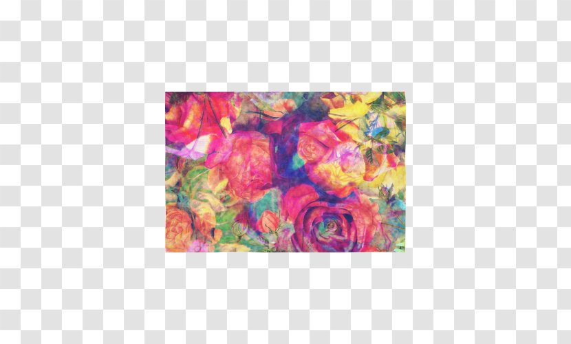 Floral Design Textile Acrylic Paint Art Dye - Resin Transparent PNG