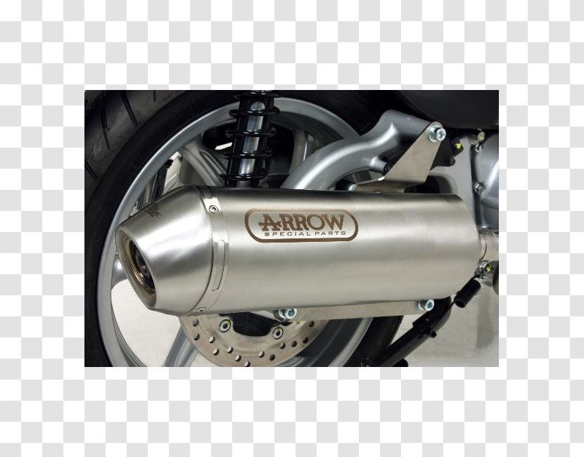Exhaust System Honda Dylan 125 Car Scooter Transparent PNG