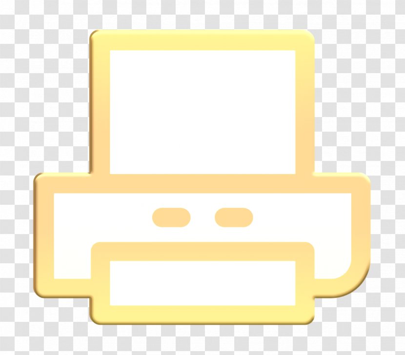 General Icon Inkjet Printer Office - Print - Smile Rectangle Transparent PNG