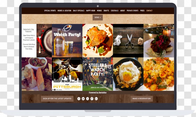 Food Cuisine Flavor Recipe Display Advertising - Media Transparent PNG