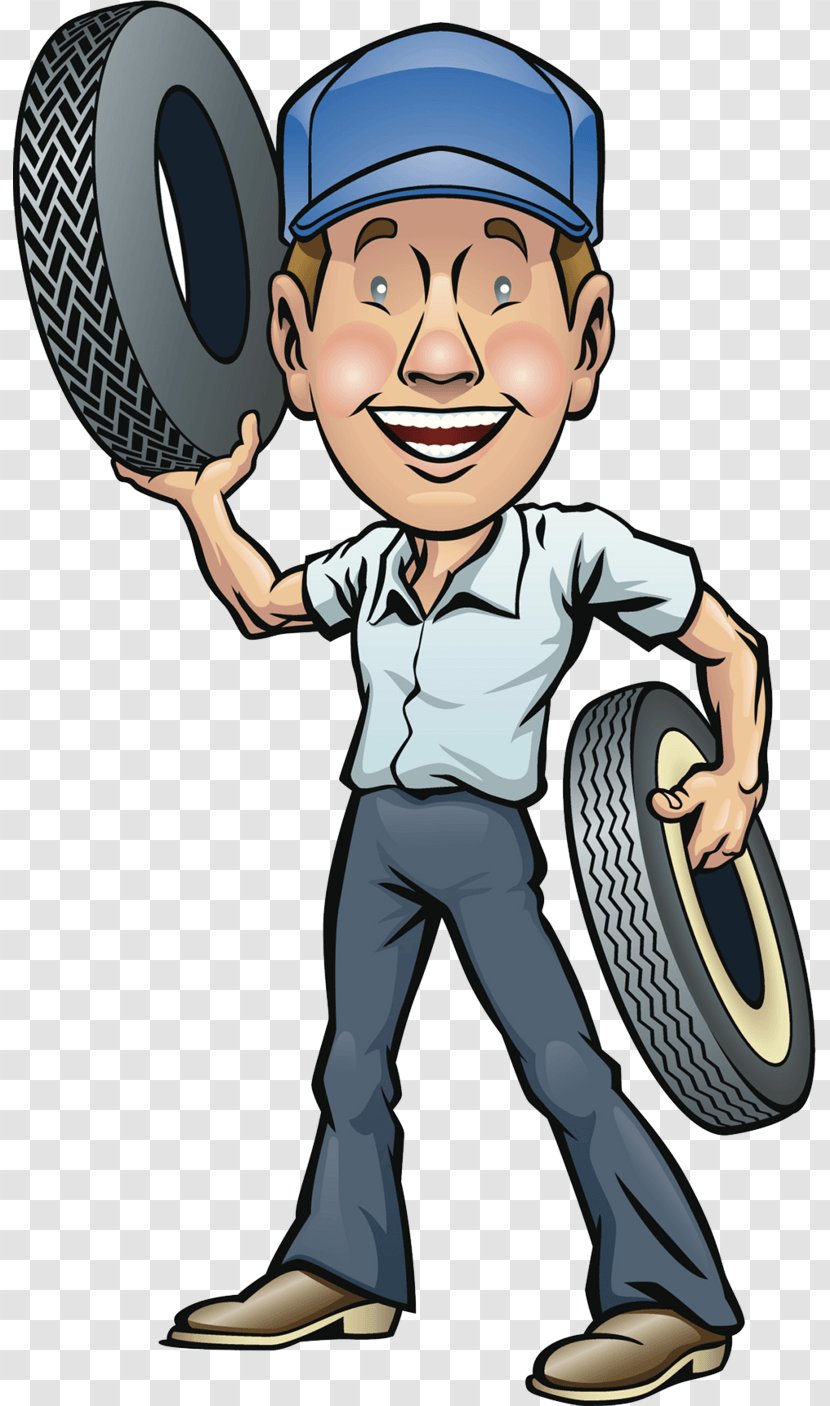 Car Flat Tire Motor Vehicle Tires Roadside Assistance Automobile Repair Shop - Road - Illustration Transparent PNG