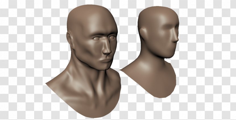 Chin Mannequin - Design Transparent PNG