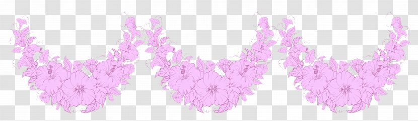 Line Art Clip - Wing - Pink Flowers Decoration Transparent PNG