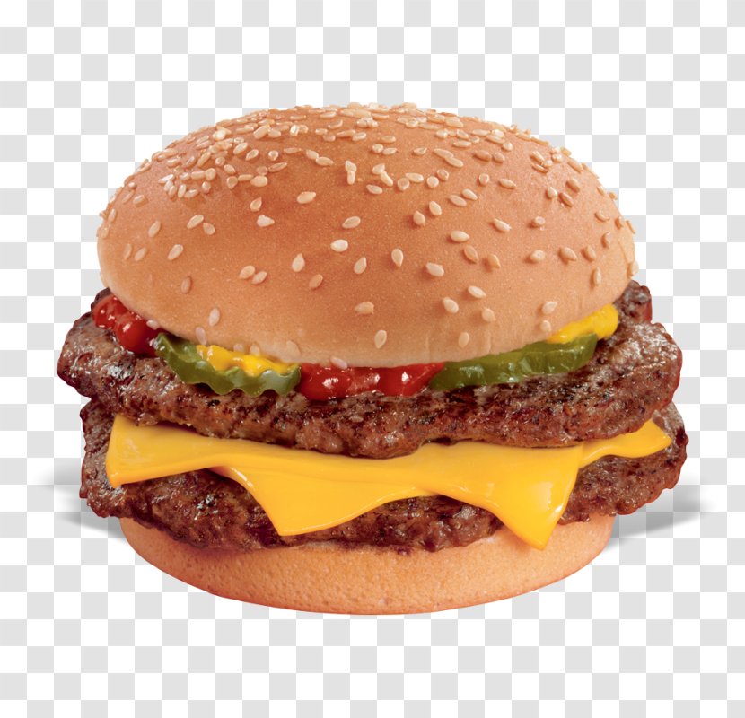 Cheeseburger Hamburger Bacon Veggie Burger French Fries - Junk Food Transparent PNG
