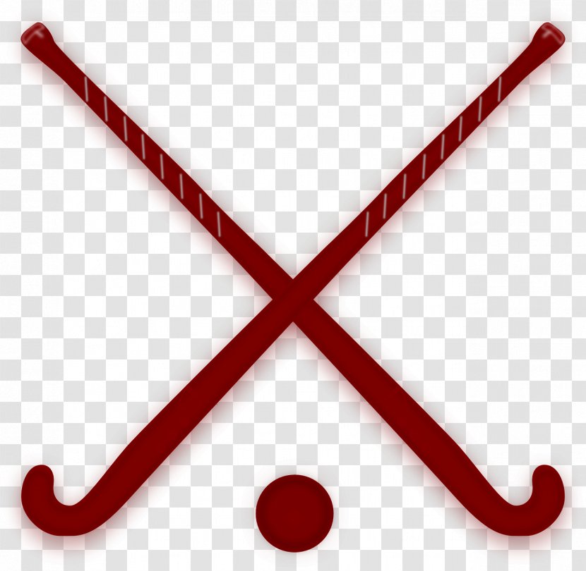 Field Hockey Sticks Clip Art - Sporting Goods Transparent PNG
