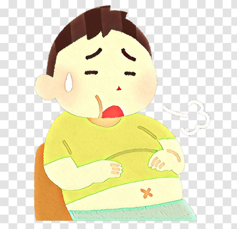 Cartoon Nose Cheek Child Baby Transparent PNG