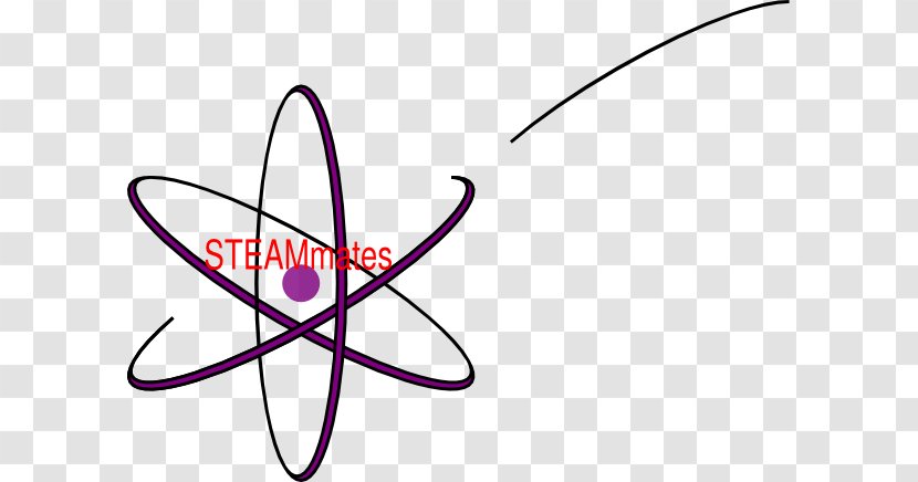 Atomic Nucleus Clip Art Physics - Insignia Transparent PNG