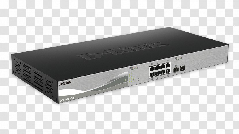 10 Gigabit Ethernet Network Switch D-Link Port Transparent PNG