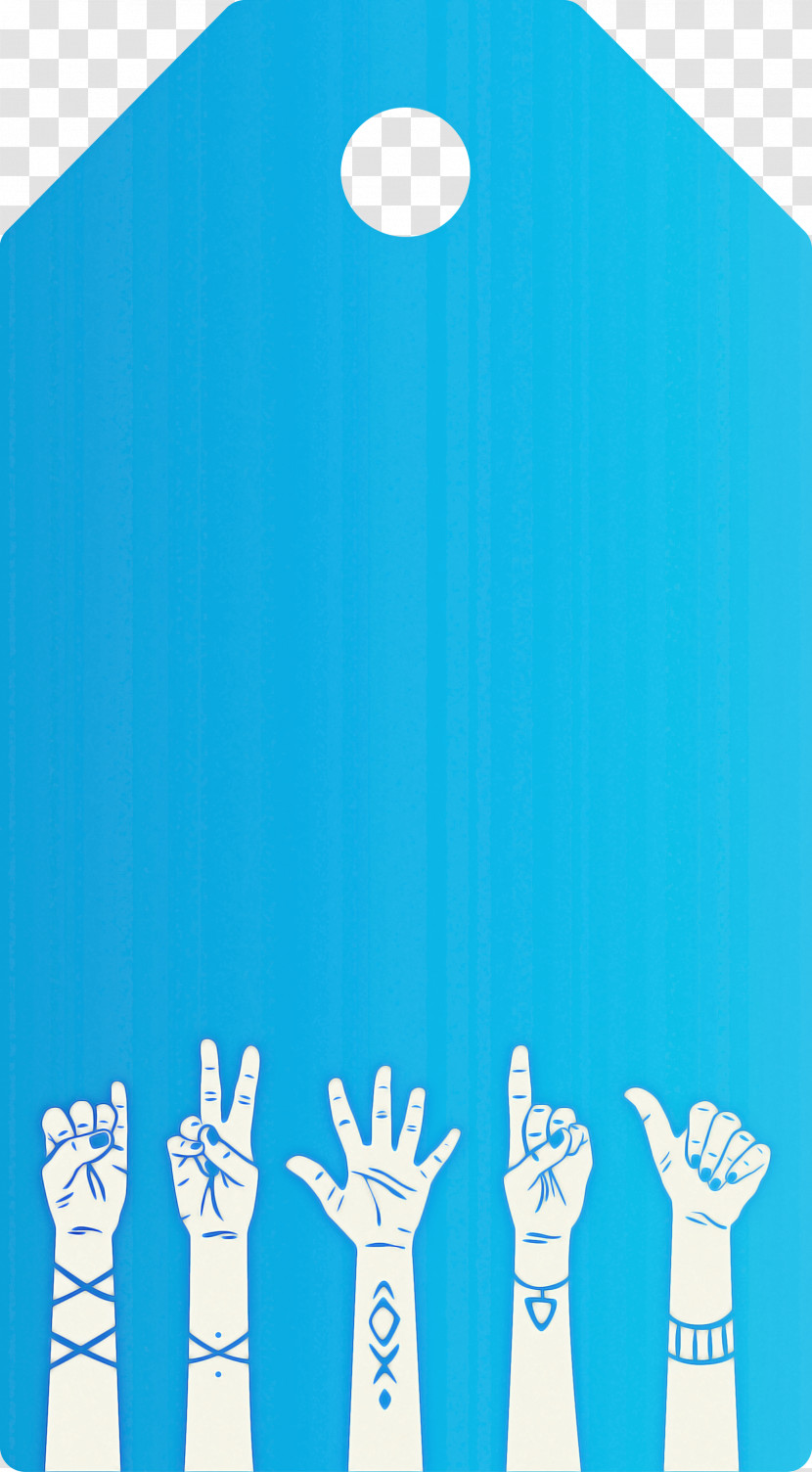 Hands Tag Transparent PNG