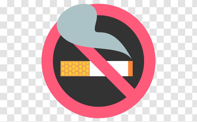 Emoji Symbol Smoking Ban Sign - Emojipedia - No Transparent PNG