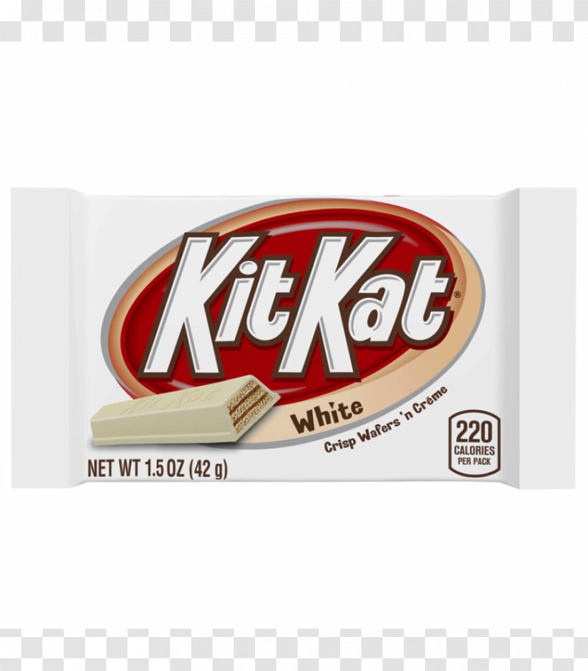 Chocolate Bar White KIT KAT Wafer Trifle - Flavor Transparent PNG