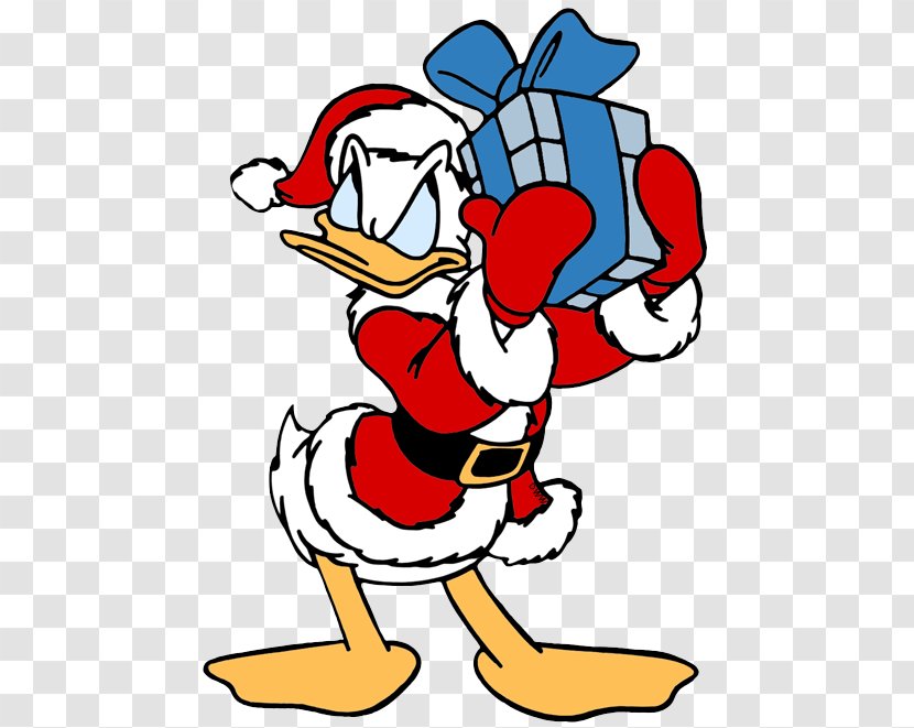 Donald Duck Daisy Minnie Mouse Mickey Goofy - Christmas Cliparts Transparent PNG