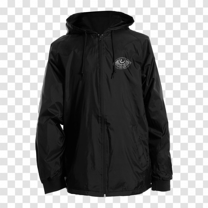 Hoodie Jacket Nike Clothing Windbreaker - Polar Fleece Transparent PNG