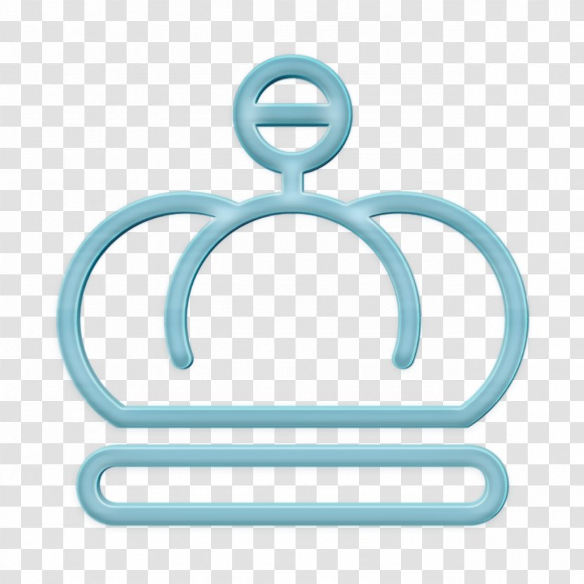 Crown Icon King Streamline - Symbol Turquoise Transparent PNG