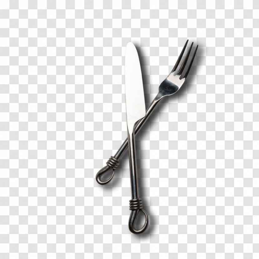 Fork Knife European Cuisine Pizza Spoon - Food - Western Silver Tableware Transparent PNG