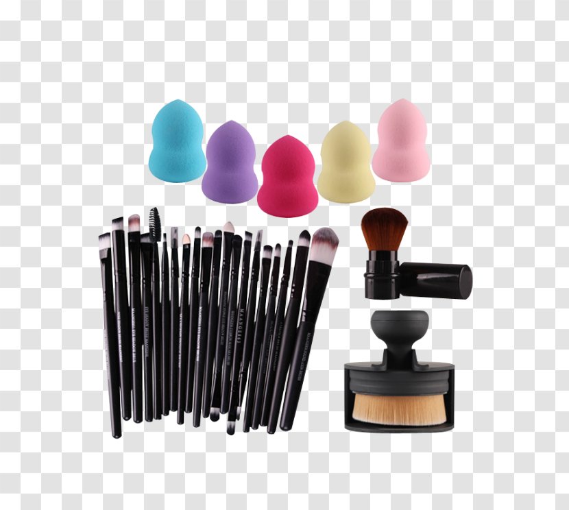 Makeup Brush Cosmetics Eye Shadow Make-up - Smear Transparent PNG