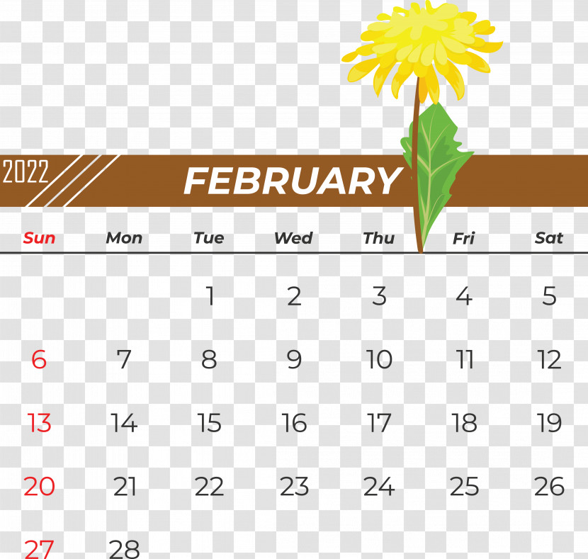 Line Calendar Font Flower Leucoplast Transparent PNG