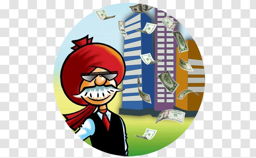 Cartoon Recreation - Chacha Chaudhary Transparent PNG