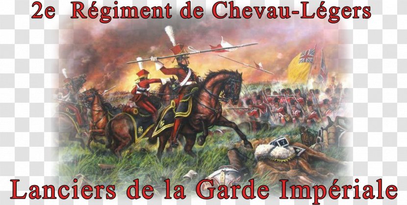 Battle Of Waterloo Napoleonic Wars Regiment Lancer Imperial Guard - War - Think Again Kiddo Transparent PNG
