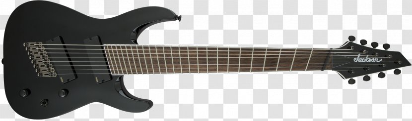 Seven-string Guitar Jackson Dinky Soloist NAMM Show JS22 - Misha Mansoor - Electric Transparent PNG