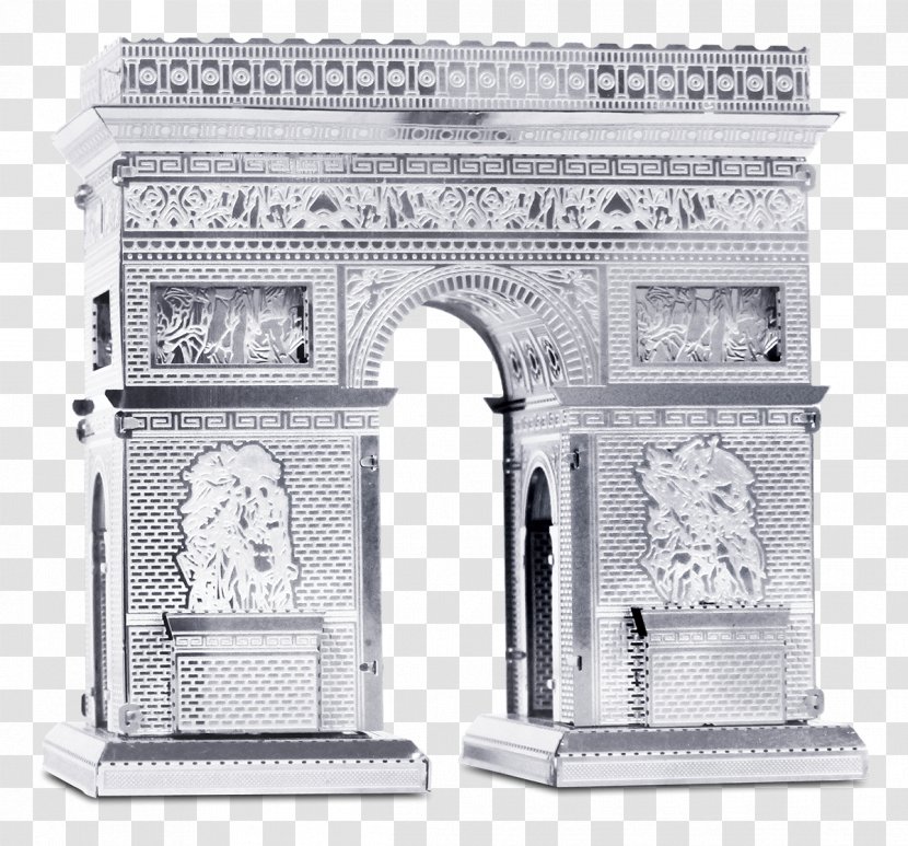 Arc De Triomphe Metal Laser Cutting Engraving Etching - Arch Transparent PNG
