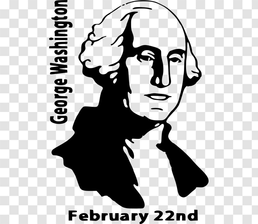 George Washington's Crossing Of The Delaware River Presidents' Day President United States Clip Art - Monochrome - Washington Birthday Transparent PNG