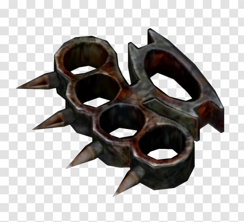 Fallout: Brotherhood Of Steel New Vegas Fallout 2 3 Brass Knuckles - Weapon Transparent PNG