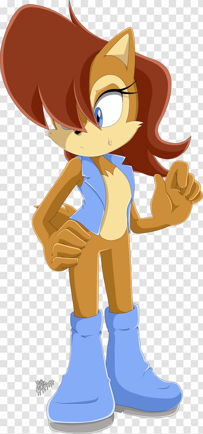 Mario Princess Sally Acorn Art Fiction Sonic The Hedgehog Transparent PNG