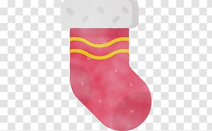 Christmas Stocking - Footwear Magenta Transparent PNG