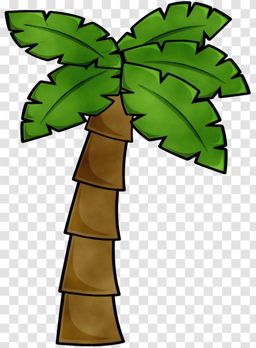 Palm Tree Drawing - Houseplant Symbol Transparent PNG