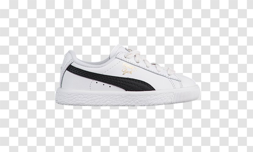 Puma Clyde Sports Shoes Suede - Cross Training Shoe - Black Running For Women Transparent PNG