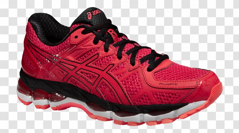 Sports Shoes Asics Women's Gel Kayano 21 Lite-Show - Red - Walking For Women With Flat Feet Transparent PNG