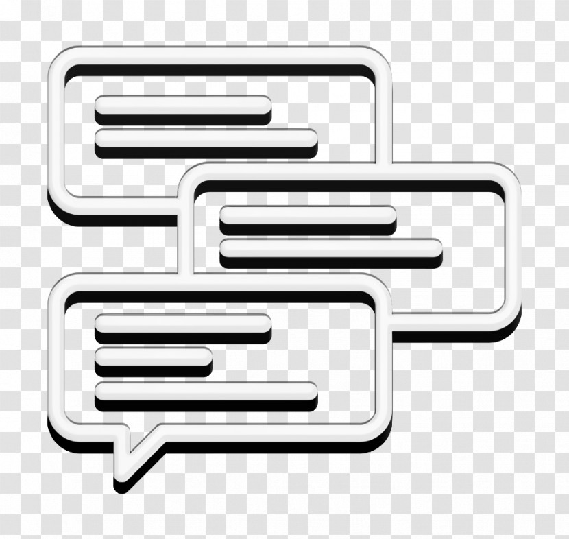Chat Icon Graphic Design Icon Transparent PNG