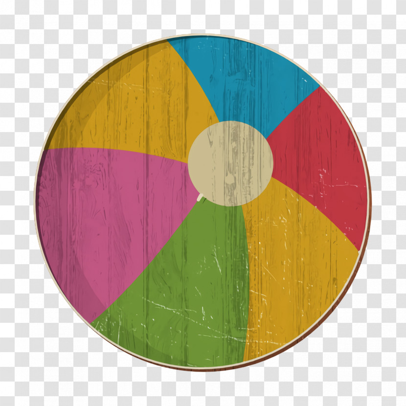 Summer Icon Ball Icon Beach Ball Icon Transparent PNG