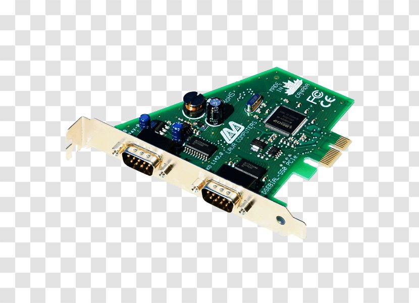 Graphics Cards & Video Adapters PCI Express Serial Port RS-232 Expansion Card - Sound Transparent PNG