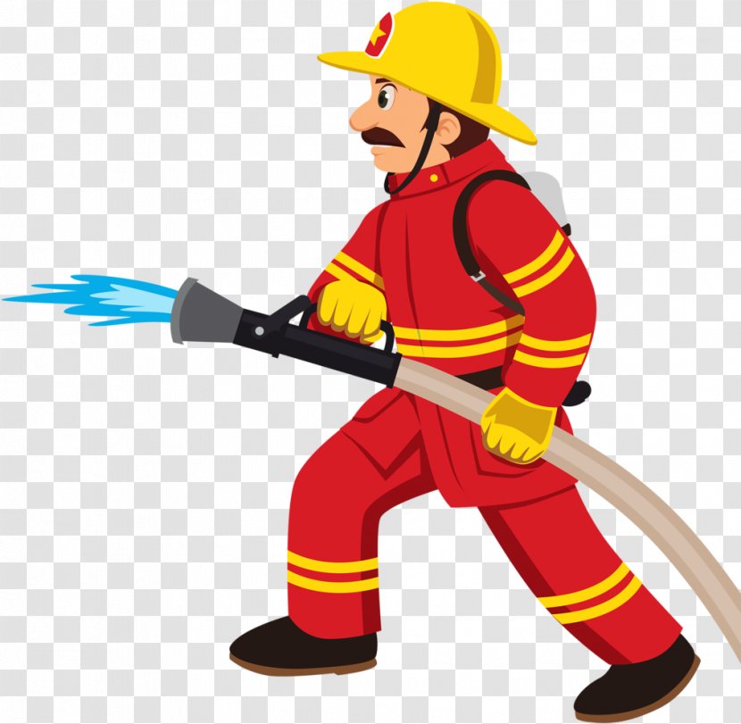 Fireman Cartoon - Hard Hat Solid Swinghit Transparent PNG