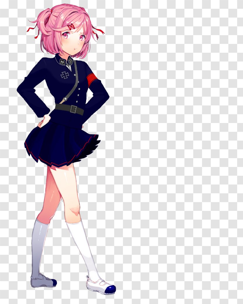 Doki Literature Club! Team Salvato Visual Novel Image - Frame - Using Resistance Bands Transparent PNG