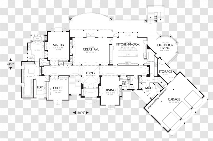 House Plan Floor Interior Design Services - European Style Villa Transparent PNG