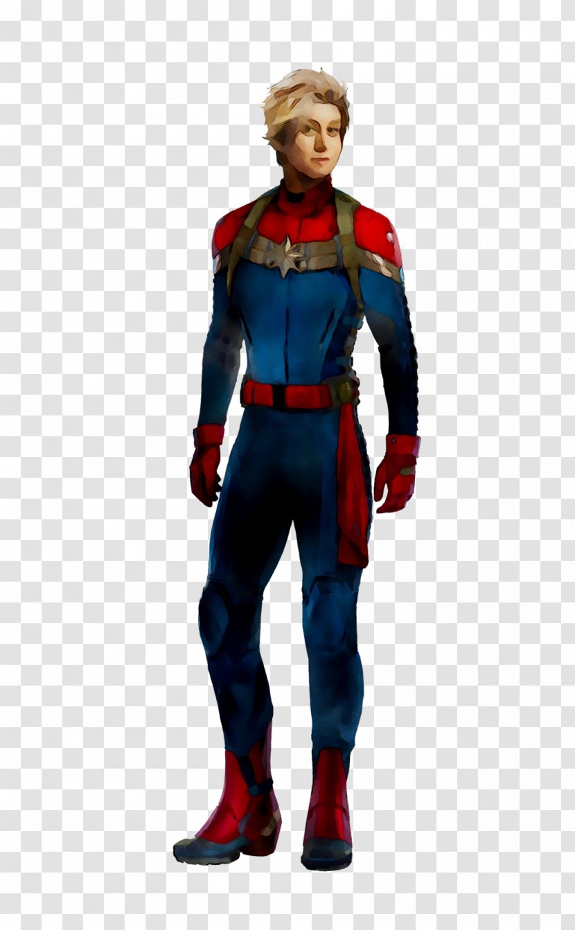 Superhero- M Costume Electric Blue - Fictional Character - Superhero Transparent PNG