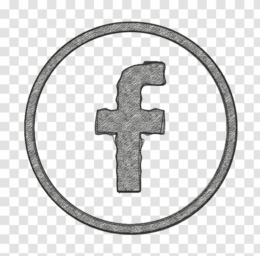 Social Media Icon - Body Jewellery - Silver Metal Transparent PNG