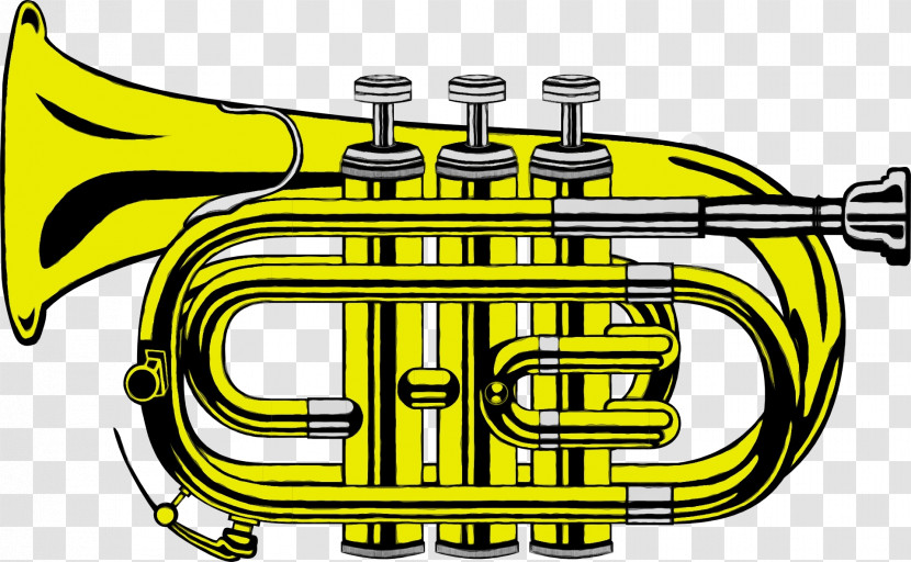 Trumpet Trombone Mellophone Saxhorn Bugle Transparent PNG