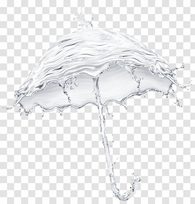 Icon - Shading - Transparent Water Umbrella Effect Elements Transparent PNG