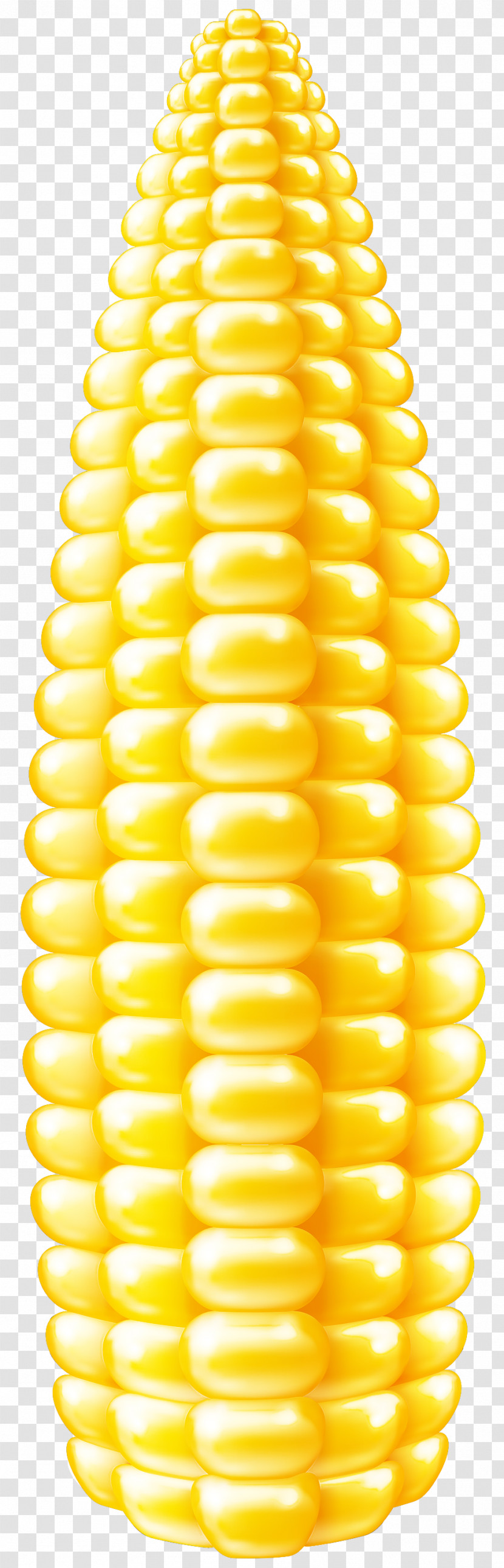 Yellow Corn Kernels Corn On The Cob Vegetarian Food Sweet Corn Transparent PNG