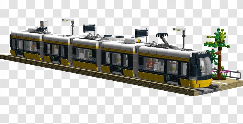 Tram Railroad Car Flexity Train Lego Ideas - Public Transport Transparent PNG